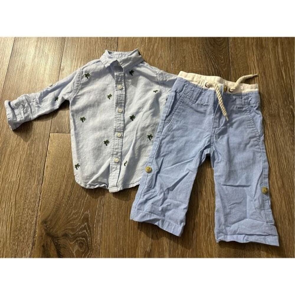 Janie and Jack 2-Piece Outfit – 6-12 Months – EUC